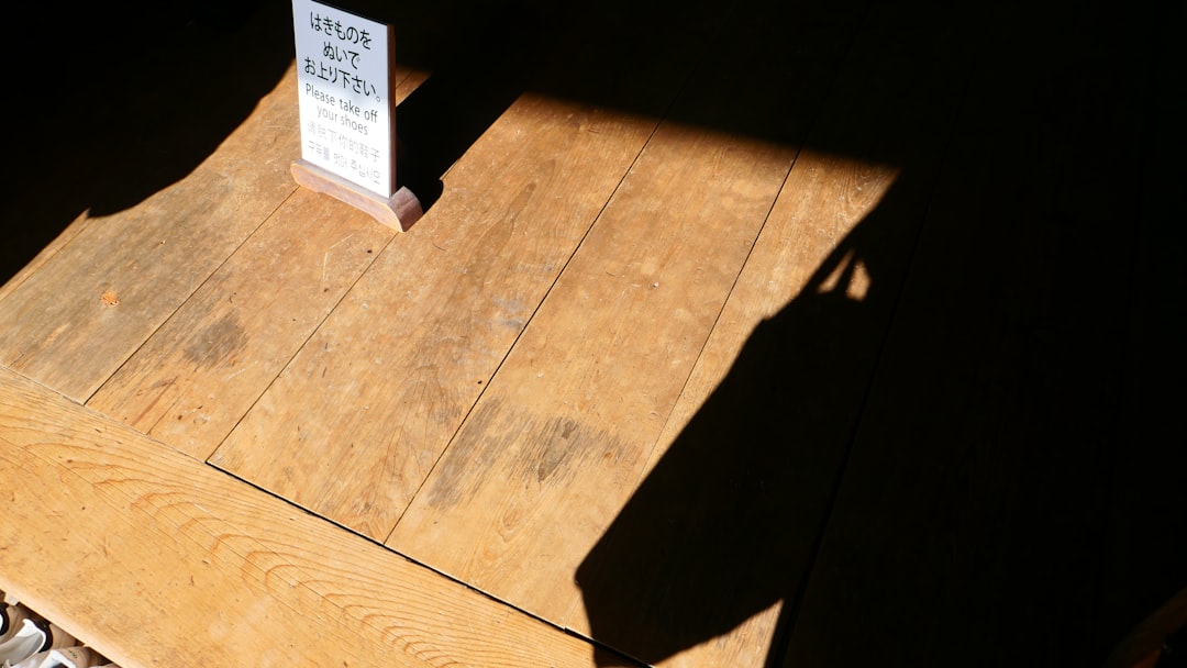 a book sitting on top of a wooden table