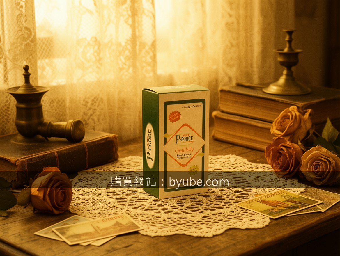 VINTAGE FILM PHOTOGRAPHY with sepia tones. Place the Super P-FORCE Oral Jelly 7